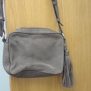 Get it FREE - Michael Kors Grey Brooklyn Crossbody